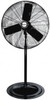 Air King 24" Blade, 1/4 hp, 5,130 Max CFM, Single Phase Oscillating Pedestal Fan 2.03/1.81/1.63 Amps, 120 Volts, 3 Speed 9125G - 40738098