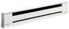 TPI 28" Long, 120 Volt, 500 Watt, 1706 BTU, Electric Baseboard Heater Stainless Steel Element, Aluminum Fins, White E2905-028SW - 00220822