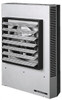 TPI 25,600 Max BTU Rating, 7,500/5,600 Wattage, 700 CFM, Wall & Ceiling Electric Suspended Heater 240/208 Volts, 1, 3 Phase, 21-1/2" Wide x 6-1/2" Deep x 24-1/2" High HF2B5107CA1L - 76934280