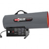 Dyna-Glo Fuel Forced Air Heaters, Type: Portable Propane Forced-Air Heaters, Fuel Type: Natural Gas, Maximum BTU Rating: 150000, Maximum Heating Area (Sq. Ft.): 3,500 (Feet), Fuel Capacity: (2) 100 Lbs. RMC-FA150NGDGD - 96300645