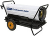 L.B. White 400,000 BTU Rating, Multi-Fuel Forced Air Heater with Thermostat 9,000 Sq Ft Max Heating Area, 29 Gal Capacity, Fuel with Kerosene, #1 Diesel & Jet A Fuel TRADESMAN K400 - 34993592