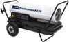 L.B. White 175,000 BTU Rating, Multi-Fuel Forced Air Heater with Thermostat 4,200 Sq Ft Max Heating Area, 13 Gal Capacity, Fuel with Kerosene, #1 Diesel & Jet A Fuel TRADESMAN K175 - 34993618