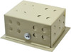 Value Collection Metal Hinged Solid Base Thermostat Guard 4-3/4" Inside Width x 3" Inside Depth x 6-1/4" Inside Height 70215(BTG-54VL) - 76940618