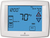 White-Rodgers 45 to 99°F, 3 Heat, 2 Cool, Universal Touch Screen Programmable Thermostat 0 to 30 Volts, Horizontal Mount, Electronic Contacts Switch 1F95-1277 - 53363651