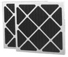 Made in USA 12 x 24 x 4", MERV 8, 70% Efficiency, Wire-Backed Pleated Air Filter Cotton/Polyester & Activated Carbon, Beverage Board Frame, 500 Max FPM, 1,000 CFM, High Capacity, Use with Any Unit 102-790-023 - 76935733