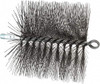 Schaefer Brush 7" Diam Round, Tempered Steel Wire Chimney Brush 1/4" NPSM Male Connection 36407 - 56489362