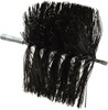 Schaefer Brush Duct Brushes, Shape: Round, Brush Length: 6 (Inch), Diameter (Inch): 8, Bristle Material: Poly, Filament: Medium, Connection Size: 1/4" Male NPT 403086 - 56489453