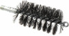 Schaefer Brush 4-1/2" Brush Length, 2-1/2" Diam, Double Stem, Single Spiral Flue Brush 7-1/2" Long, Tempered Steel Wire, 1/4" NPSM Male Connection 43224 - 04488201