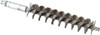 Schaefer Brush 4" Brush Length, 7/8" Diam, Double Stem, Single Spiral Tube Brush 6-1/4" Long, Stainless Steel, 1/4-28 Male Connection 93528 - 09539669