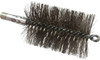 Schaefer Brush 4-1/2" Brush Length, 3" Diam, Double Stem, Double Spiral Tube Brush 7-1/4" Long, Stainless Steel, 1/4" NPSM Male Connection 43856 - 60812955