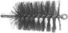 Schaefer Brush 4-1/2" Brush Length, 3-1/4" Diam, Double Stem, Single Spiral Tube Brush 7-1/4" Long, Stainless Steel, 1/4" NPSM Male Connection 43559 - 87712691