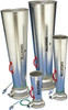 Allegro Industries 46.06 Inch Long, Galvanized Steel Venturi Style Pneumatic Blowers 1 Inch NPT, 14.37 Inch Base Diameter, 14-1/4 Inch Face Diameter 9518-08 - 73511677