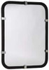 PRO-SAFE Indoor/Outdoor Rectangular Flat Safety, Traffic & Inspection Mirrors Acrylic Lens, Laminated Hardboard Backing, 12" High PLXFR-1216 - 01219815