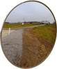 PRO-SAFE Indoor/Outdoor Round Convex Safety, Traffic & Inspection Mirrors Acrylic Lens, Plastic Backing, 48" Diam x 49" High PLXR-P-48 - 31160369