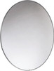 PRO-SAFE Indoor Round Convex Safety, Traffic & Inspection Mirrors Acrylic Lens, Laminated Hardboard Backing, 36" Diam x 2-3/8" High, 38 ft. Max Covered Distance PLX-36 - 60008232