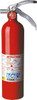 Kidde Fire Safety 2.6 Lb, 1-A:10-B:C Rated, Dry Chemical Fire Extinguisher 3" Diam x 15" High, 195 psi, 15 ft. Discharge in 12 sec, Rechargeable, Steel Cylinder 468000 - 05633649