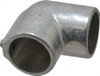 Hollaender 1-1/4" Pipe, 90° Elbow, Aluminum Alloy Elbow Pipe Rail Fitting Bright Finish 3-7 - 04206579