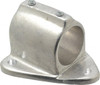 Hollaender 1-1/2" Pipe, Wall Mount Flange, Aluminum Alloy Flange Pipe Rail Fitting Bright Finish 50-8 - 04207213