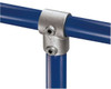 Kee Safety 3/4" Pipe, Single Socket Tee, Malleable Iron Tee Pipe Rail Fitting Galvanized Finish 10-5 - 89818009