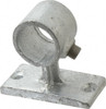 Kee Safety 1" Pipe, Malleable Iron Rail Support Pipe Rail Fitting Galvanized Finish 70-6 - 89818769