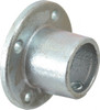 PRO-SAFE 1-1/2" Pipe, Medium Flange, Malleable Iron Flange Pipe Rail Fitting Galvanized Finish CVB0610-89 - 62154257