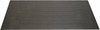 Ability One 5 ft. Long x 3 ft. Wide x 3/8" Thick Dry Environment Medium Duty Anti-Fatigue Matting Ribbed Pattern, Black, Vinyl Surface with Vinyl Sponge Base, Beveled 7220016163624 - 61623674