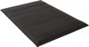 Wearwell 3 ft. Long x 2 ft. Wide x 5/8" Thick Dry Environment Light Duty Anti-Fatigue Matting Ribbed Pattern, Black, Vinyl Surface with Vinyl Sponge Base, Rounded on 4 Sides 442.58X2X3BK - 55037741