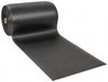 Wearwell 60 ft. Long x 3 ft. Wide x 5/8" Thick Dry Environment Light Duty Anti-Fatigue Matting Ribbed Pattern, Black, Vinyl Surface with Vinyl Sponge Base, Rounded on 4 Sides 442.58X3X60BK - 55037774