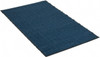 PRO-SAFE 6 ft. Long x 4 ft. Wide, Poly Blended Carpet Surface, Chevron Ribbed Entrance Matting 5/16" Thick, Indoor, Medium Traffic, Vinyl Base, Blue, 4 Edged Side 0143515124X6 - 88266382