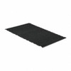 PRO-SAFE 6 ft. Long x 4 ft. Wide, Poly Blended Carpet Surface, Chevron Ribbed Entrance Matting 5/16" Thick, Indoor, Medium Traffic, Vinyl Base, Charcoal, 4 Edged Side 0143517014X6 - 88266457