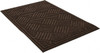 PRO-SAFE 3 ft. Long x 2 ft. Wide, Poly Blended Carpet Surface, Raised Diamond Pattern Entrance Matting 1/4" Thick, Indoor, Heavy Traffic, Recycled Rubber Base, Walnut 6088114162X3 - 88267760