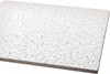 Armstrong World Industries Pack of 12 Cortega 48" x 24" x 5/8" Wet-Formed Mineral Fiber Acoustic Ceiling Tiles Plain Backing, 32 to 120°F, White, ASTM E1264 BP769AN - 91519058