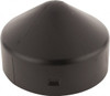 Eagle Manufacturing 7-1/2" Wide x 7-1/2" Deep x 7-1/2" High, 6-5/8" Bollard Cap Black, HDPE, 1 Lb, Smooth Surface 1769 - 59827477