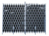 Illinois Engineered Products 6 ft. High x 16 ft. Wide Bi-Parting Folding Gates Steel PFG1665-ANG - 01484906