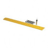 Eagle Manufacturing 72" Long x 10" Wide x 2" High, Speed Bump with Cable Protector Yellow, High Density Polyethylene 1792 - 62248737