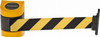 Tensator 3-1/4" High Wall Mount Tensabarrier Plastic, Yellow/Black 897-35-D4 - 72942121
