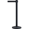 Tensator Barrier Posts, Type: Tensabarrier Post, Post Color/Finish: Black, Post Material: Metal, Base Material: Plastic, Base Shape: Round, Pole Diameter (Inch): 2-1/2 QWAYPOST-33-B9 - 18984609
