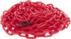 PRO-SAFE 50 ft. Long x 2" Wide Plastic Chain Red CH-RED-50B - 31744295