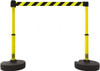 Banner Stakes 42" High Plastic Pedestrian Barrier 15 ft. Long Rope PL4291 - 41685124