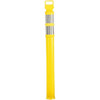 PRO-SAFE 46" High x 4" Wide Reflective Delineator Post High Density Polyethylene (HDPE), 3 Lbs, Yellow 03-747Y - 37665957