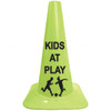 PRO-SAFE Traffic Cones, Type: Sport Cone, Color: Lime, Reflective Collars: No, Height (Inch): 18, Base Width (Inch): 11-1/2, Material: ABS Plastic PS-03-500-41-02 - 17509688