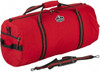 Ergodyne 2 Pocket, 2,600 Cubic Inch, 600D Nylon Empty Duffel Bag 23 Inch Wide x 11 Inch Deep x 12 Inch High, Red, Model No. 5020 13020 - 93362218