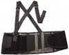 Ergodyne Size L, Hook & Loop, Spandex Belt with Adjustable Shoulder Straps 34 to 38" Waist, 8" Wide, Detachable Straps, Black 11604 - 00657783