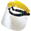 PRO-SAFE ANSI Rated, Clear Uncoated Thermoplastic, Ratchet Adjustment Disposable Face Shield & Headgear 15-1/2" Wide x 8" High, For Use with Accessory 63968168 PROSAFE HDGEAR - 15022536