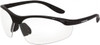 Crossfire +2, Clear Lenses, Scratch Resistant, Framed Magnifying Safety Glasses UV Protection, Black Frame 12420 - 44318541