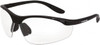 Crossfire +1.5, Clear Lenses, Scratch Resistant, Framed Magnifying Safety Glasses UV Protection, Black Frame 12415 - 44318590