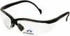 Pyramex +1.5, Clear Lenses, Scratch Resistant, Framed Dual Lens Magnifying Safety Glasses UV Protection, Adjustable Temples, Black Nylon Frame, ANSI Z87.1, CSA Z94.3-07 SB1810R15T - 35772813