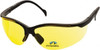 Pyramex +1.5, Amber Lenses, Scratch Resistant, Framed Dual Lens Magnifying Safety Glasses UV Protection, Adjustable Temples, Black Nylon Frame, ANSI Z87.1 SB1830R15 - 52266657