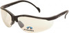 Pyramex +2.5, Indoor/Outdoor Mirror Lenses, Scratch Resistant, Framed Dual Lens Magnifying Safety Glasses UV Protection, Adjustable Temples, Black Nylon Frame, ANSI Z87.1, CSA Z94.3-07 SB1880R25 - 80200918