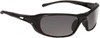Bolle Safety Smoke Lenses, Framed Safety Glasses Anti-Fog, Scratch Resistant, Black Nylon Frame, Wrap Around 40060 - 72591357